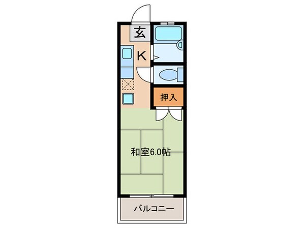 サンライフ都島の物件間取画像